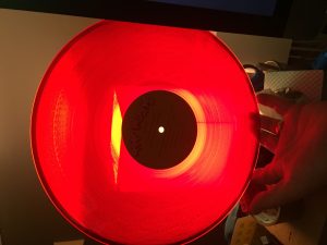 Residents red vinyl record 